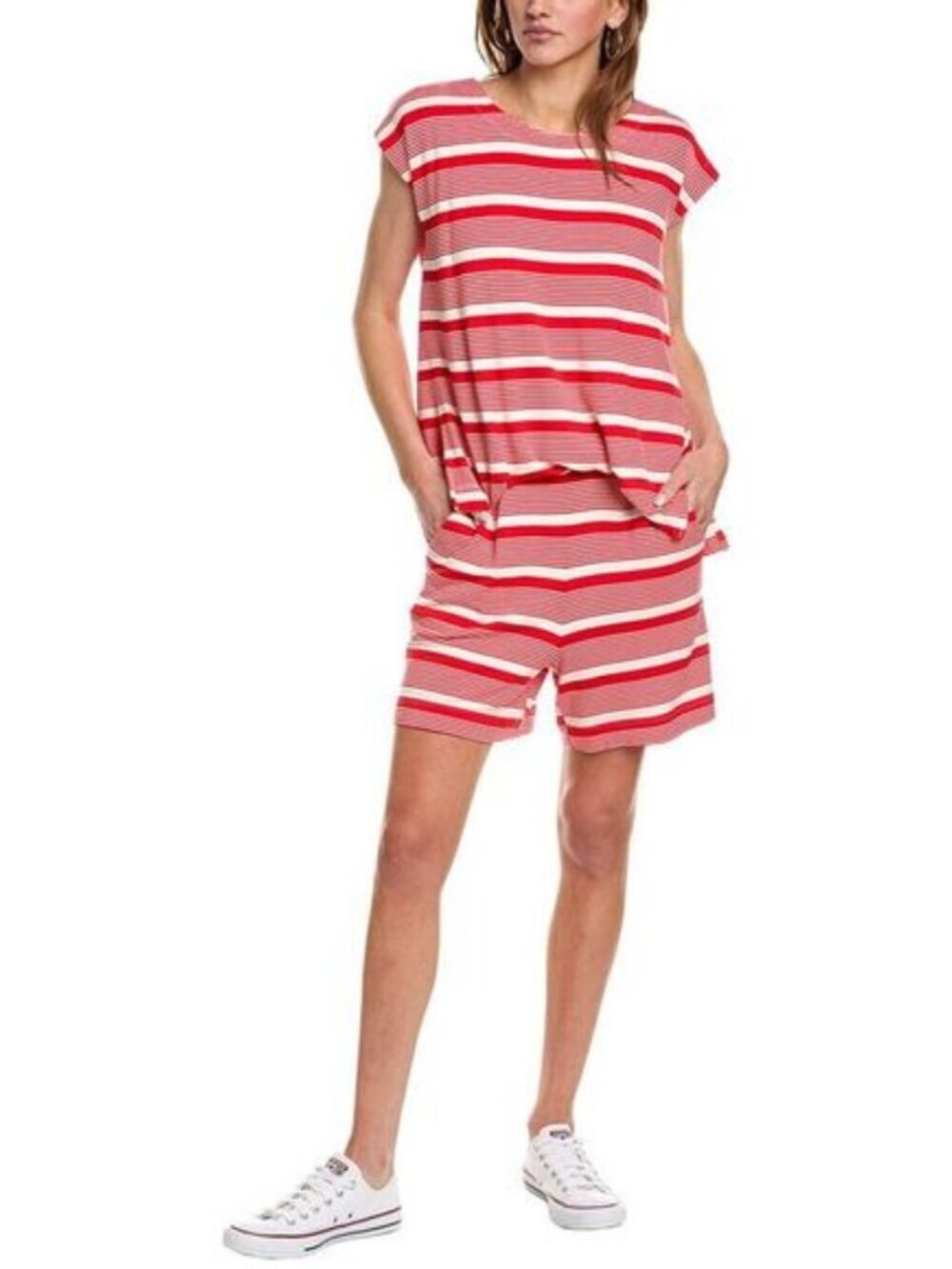Cabi Leisure Playsuit Romper Summer Shorts Relaxed Fit Loose Comfy Short Sleeve
